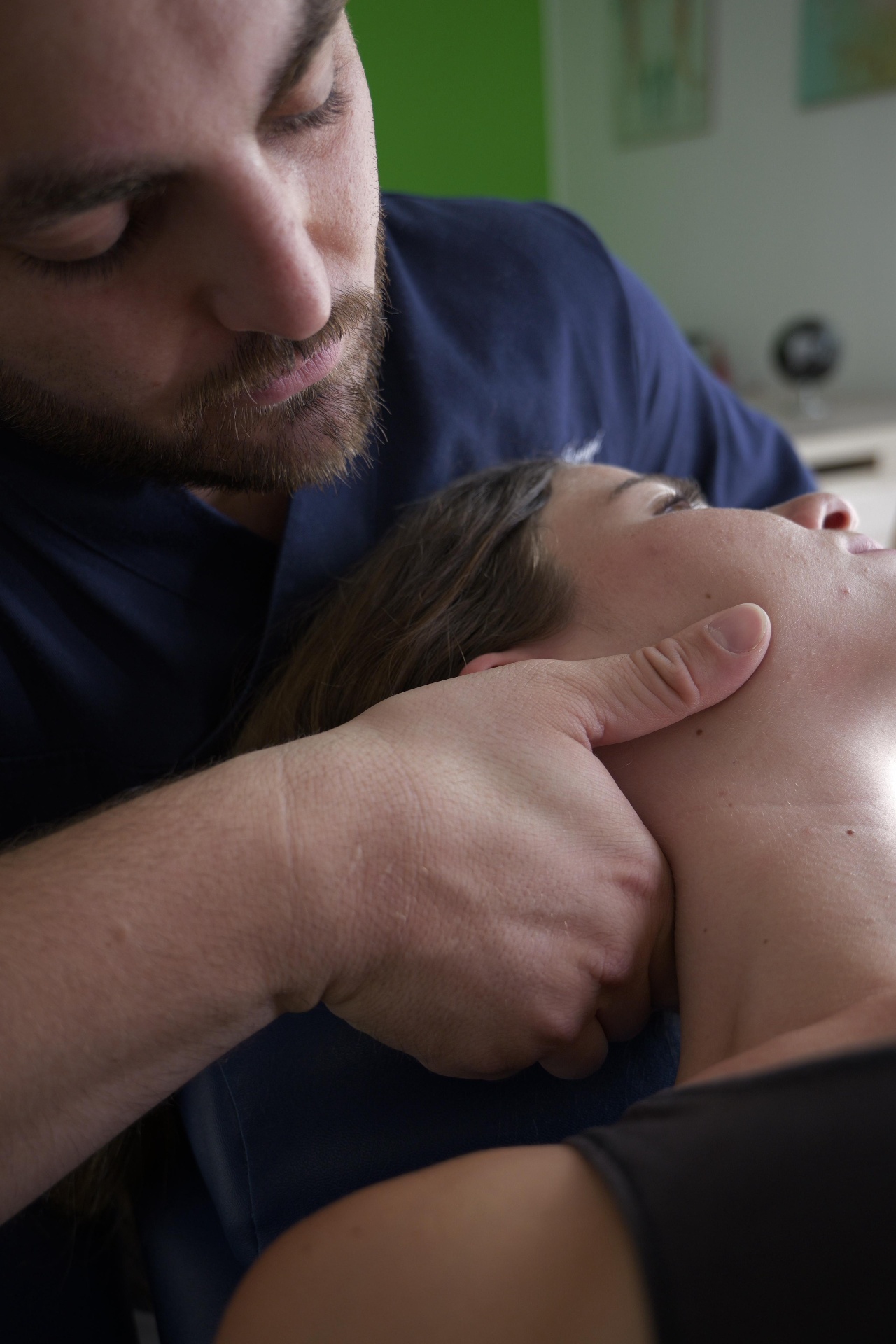 Trattamento osteopatico cervicale